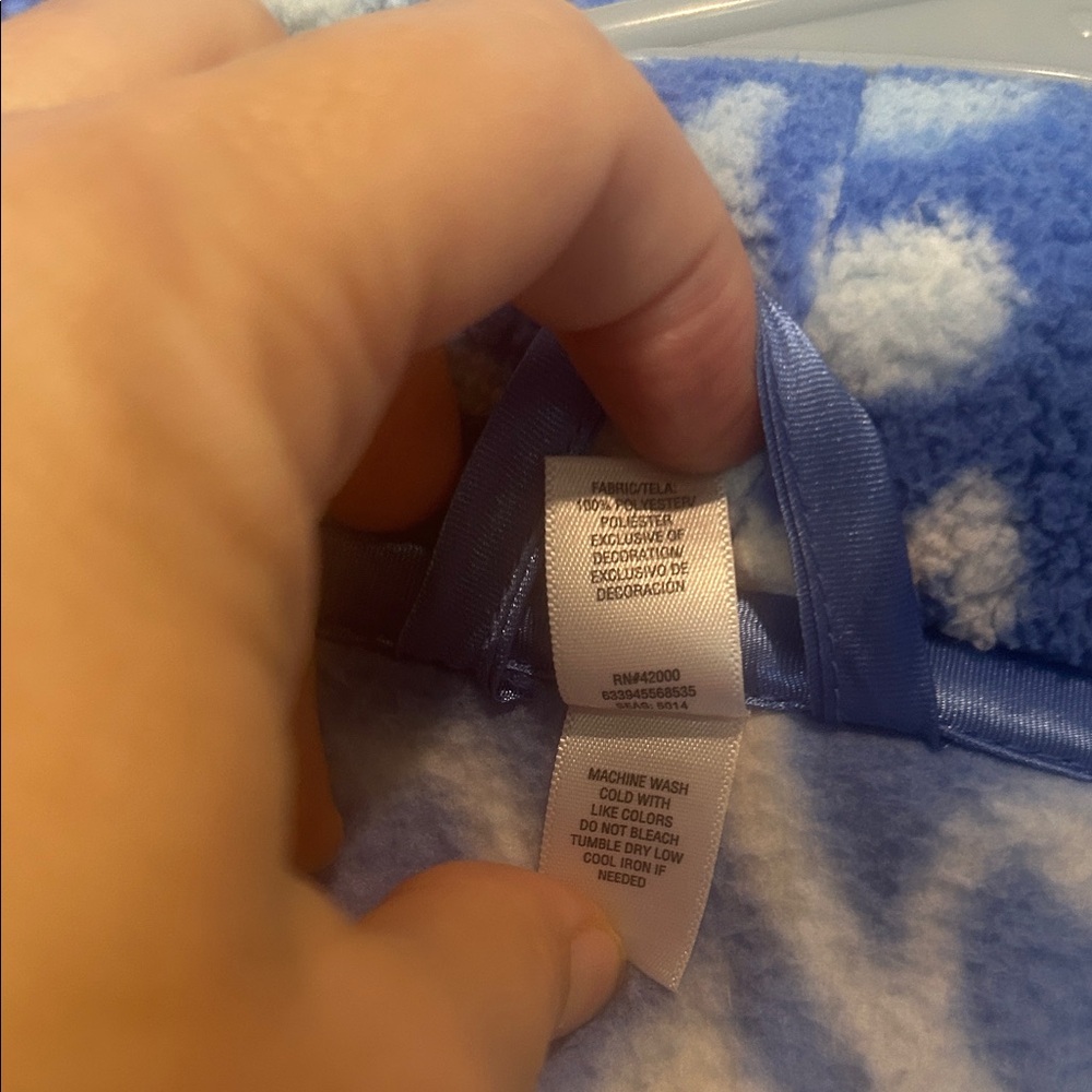 PINK Victoria's Secret Blue Patterned Robe - Picture 4 of 5